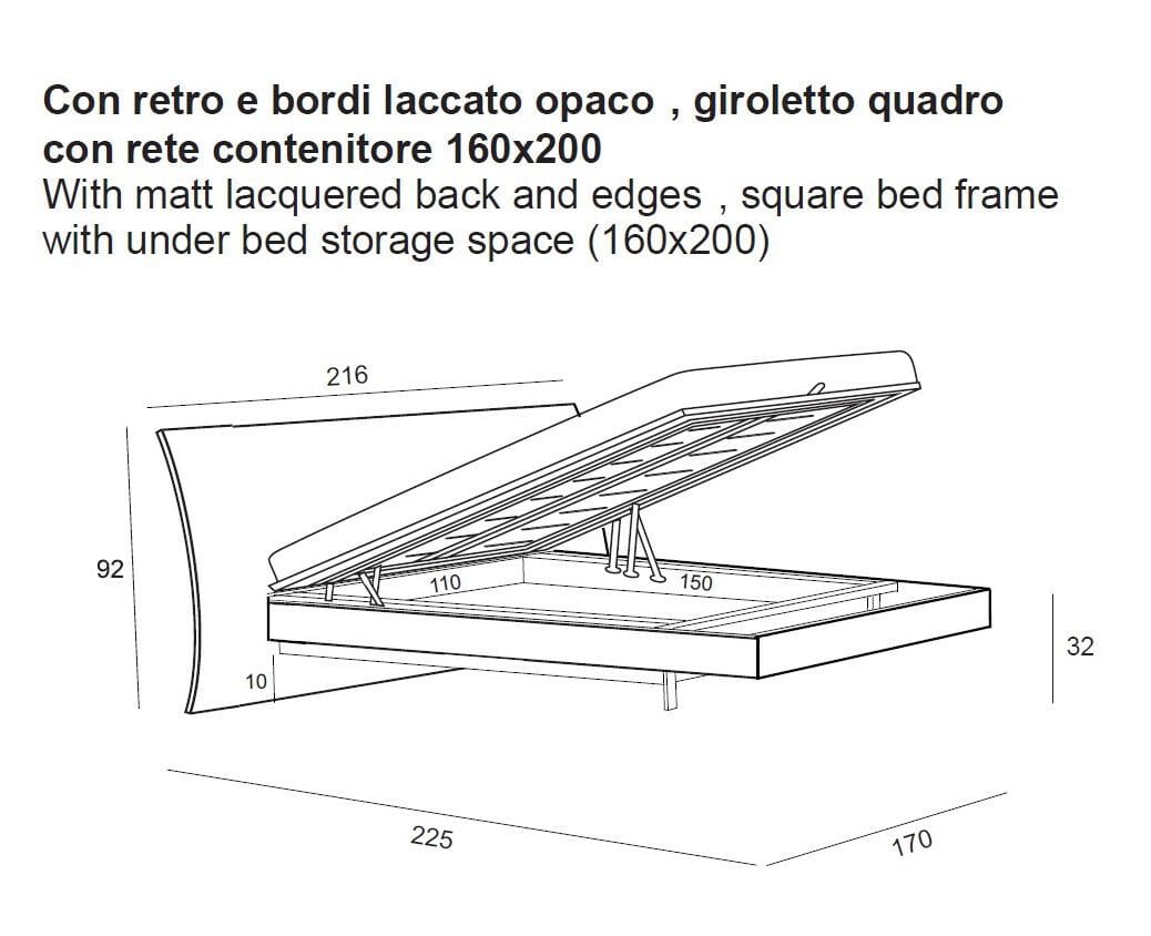 Двуспальная кровать Voltan My Love ARCH-00146173 - Вид №9