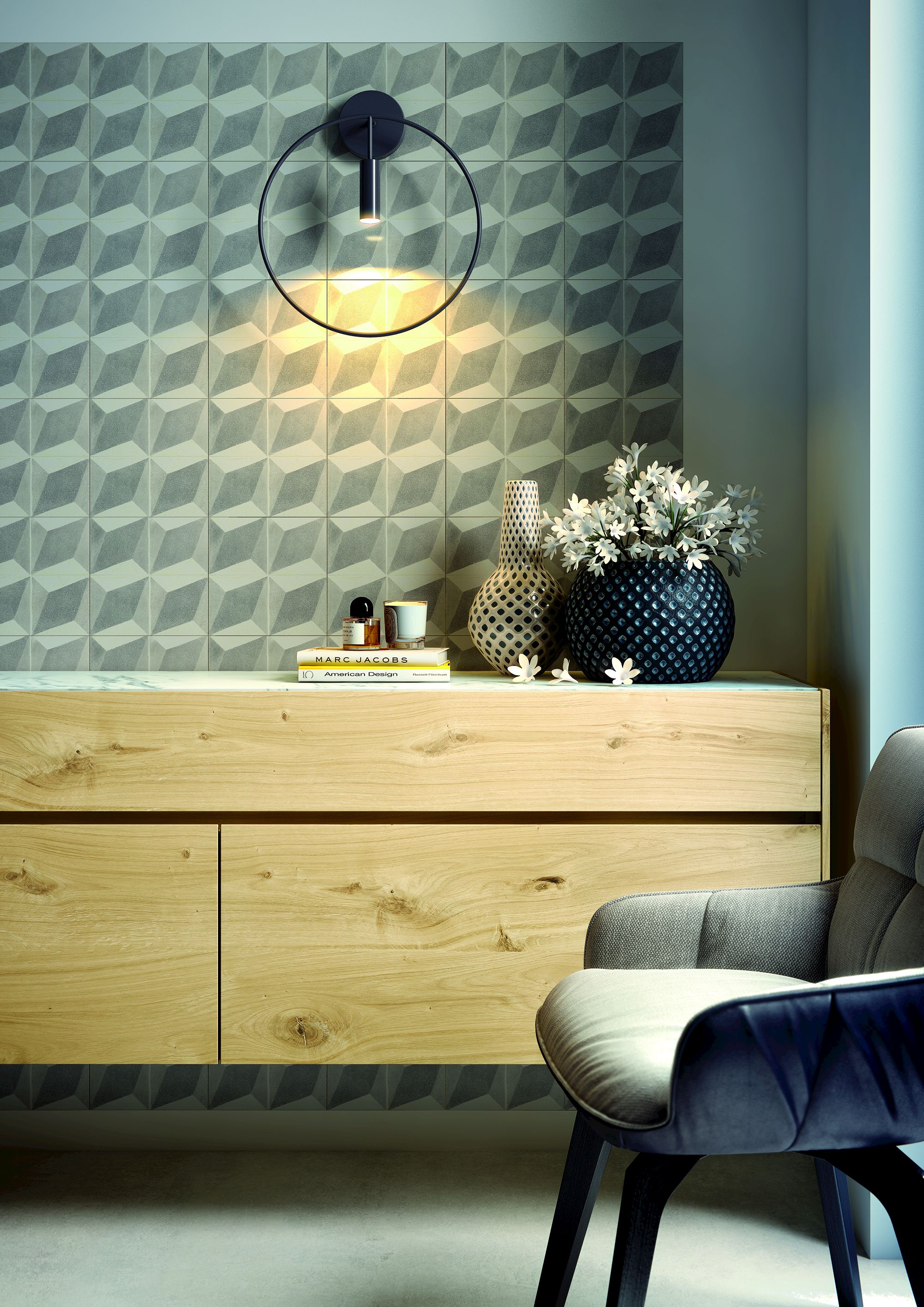 Алюминиевый светодиодный настенный светильник Estiluz Revolta ARCH-00073737 - Вид №2