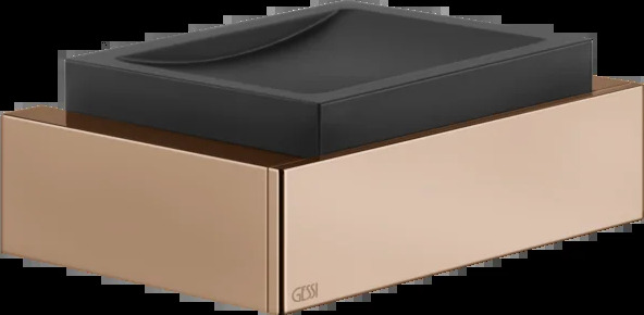 Держатель для мыла 20802 030 Gessi Inverso МЕДЬ PVD