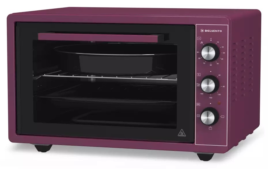 9057880 Мини-печь Delvento D4406 фиолетовый STDN-0002717 - Вид №1