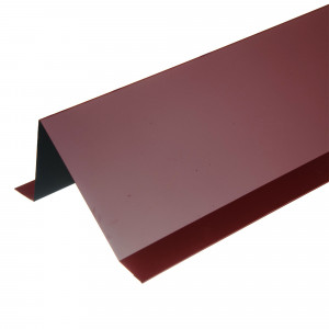 12232888 Снегозадержатель для металлической кровли планка 2 м RAL 3005 красный