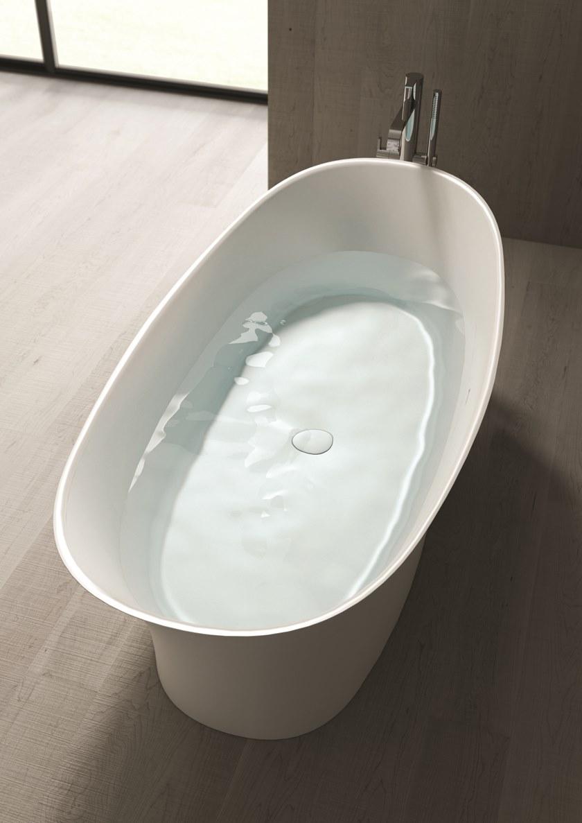 DISENIA Отдельностоящая овальная ванна из камня Mineralux sun-id-1394699 - Вид №4