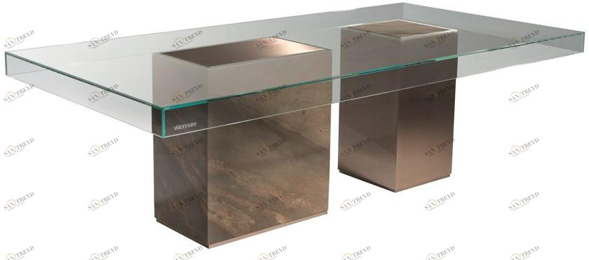 Visionnaire Прямоугольный обеденный стол из стекла Marty sun-id-1513557