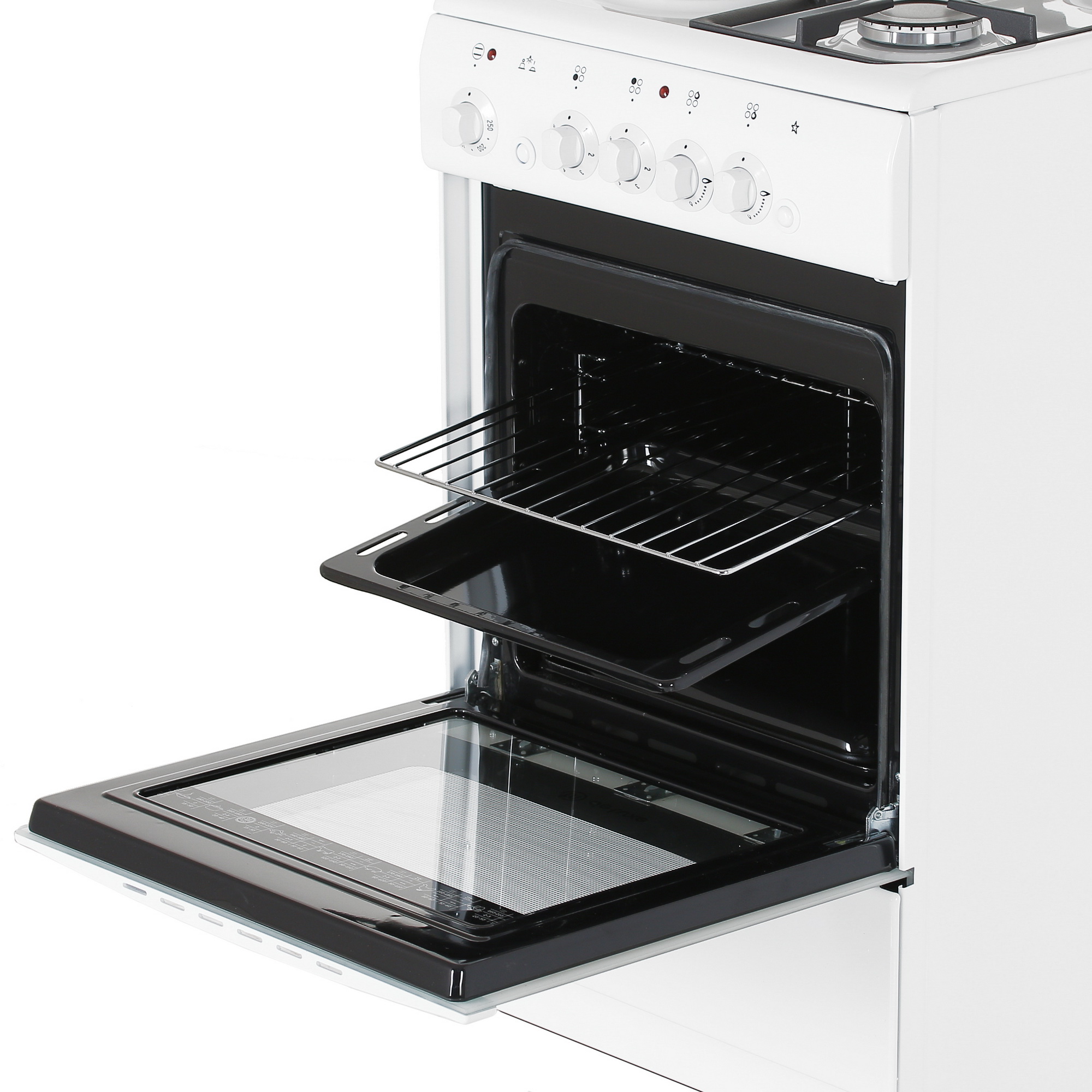 5301109 Комбинированная плита De Luxe 506022.03гэ (щ) чр 030 белый STDN-0110126 - Вид №5