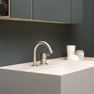 Toscoquattro Смеситель для раковины однорычажный  Rubinetteria нерж.сталь