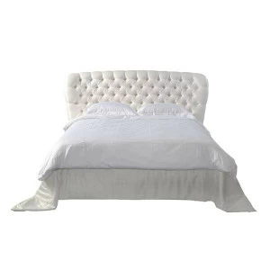 Кровать двуспальная 180х200 белая Bellucci UNICO ДИЗАЙНЕРСКИЕ 248842 Белый