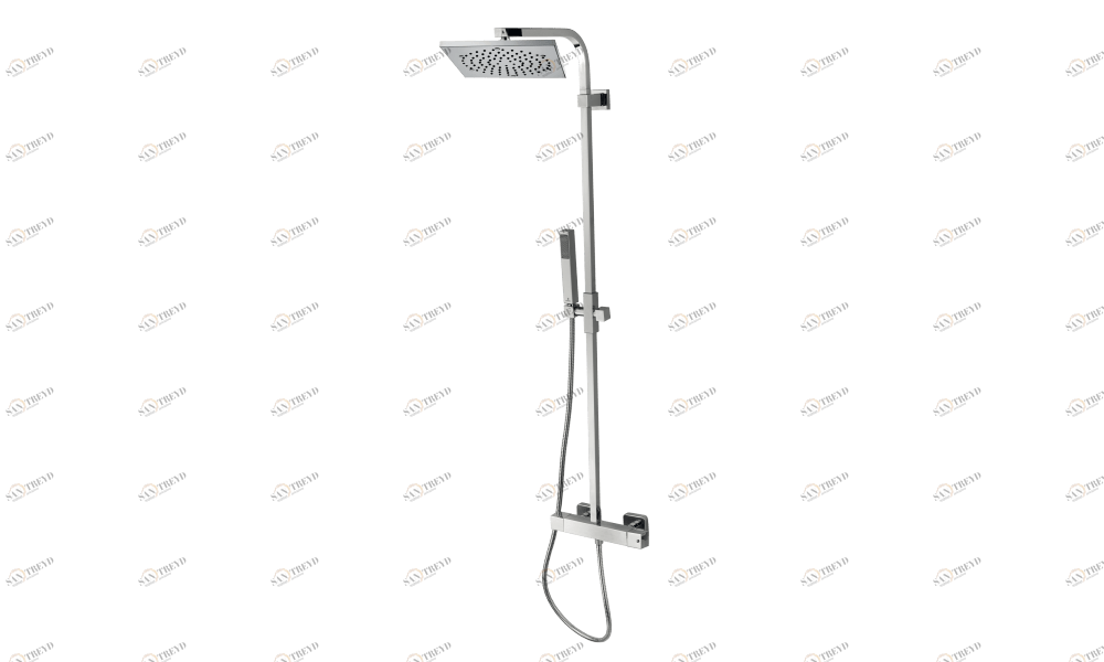 L30010 Душевая колонна CUBE 260 x 260 mm - Termostatico BOSSINI 