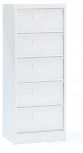 Tolix Комод металлический на колесиках Cc