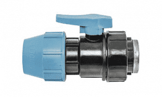 Кран шаровый 32x1' ВР для труб ПНД UNIDELTA