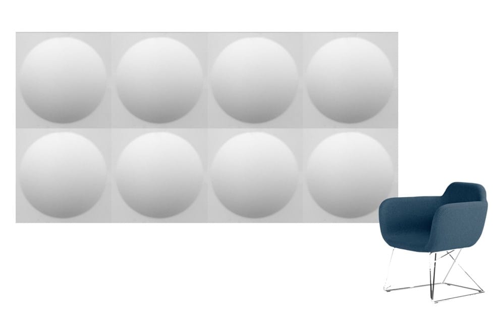 Акустическая панель из полиэфирного волокна Slalom ECOrange ARCH-00090688 - Вид №9