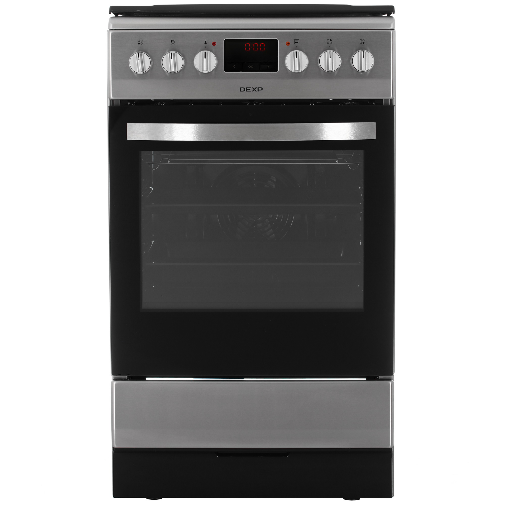 9098496 Комбинированная плита DEXP M35-1SLV серебристый STDN-0109681