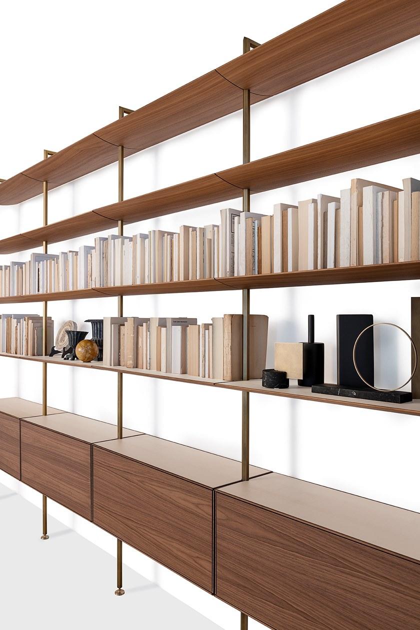 Living Divani Книжный шкаф с креплением от пола к потолку sun-id-1453219 - Вид №4