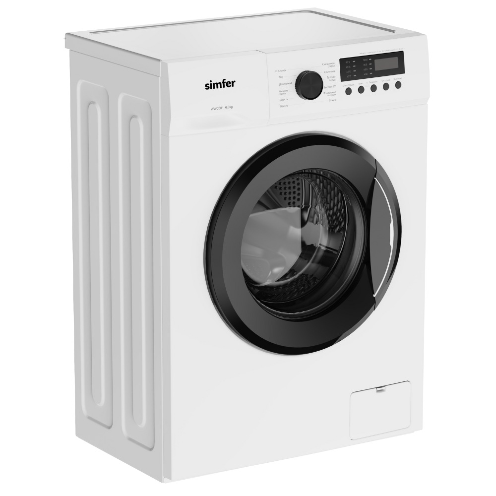 9209680 Стиральная машина Simfer WWC601 белый STDN-0081525 - Вид №2