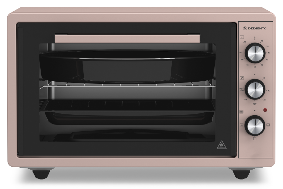 9057879 Мини-печь Delvento D4405 розовый STDN-0055770