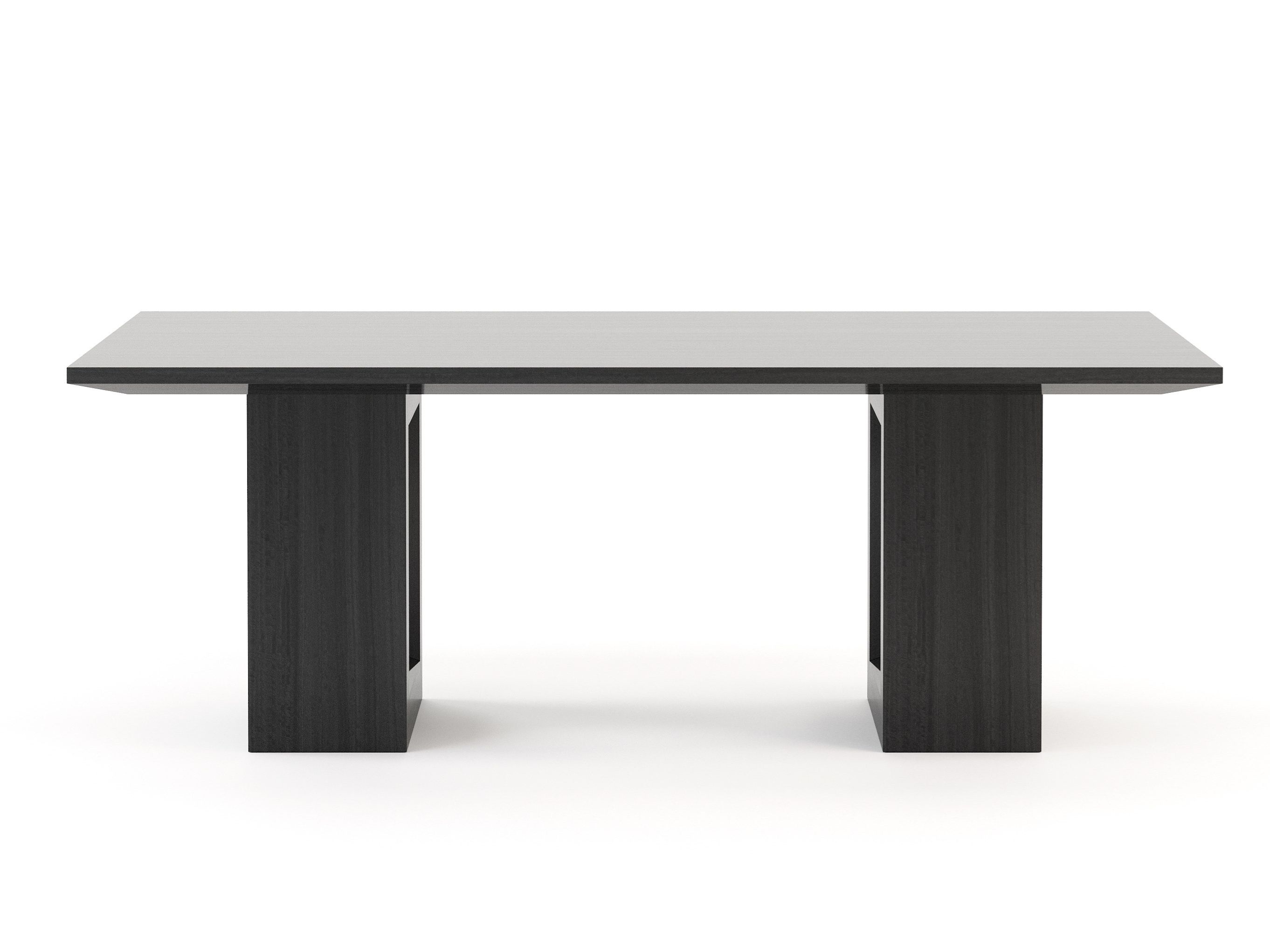 Прямоугольный обеденный стол из шпона Stylish Club ARCH-00082407 - Вид №3