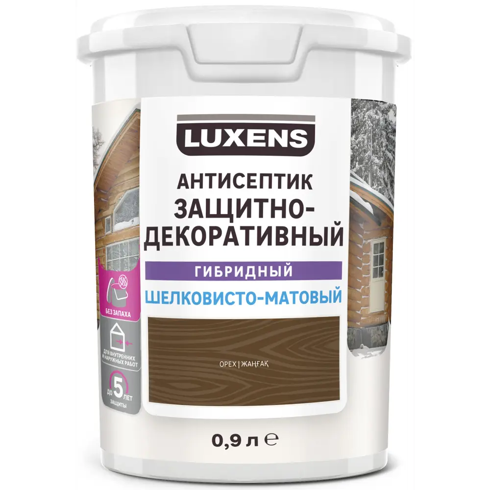 Антисептик LUXENS для дерева с защитой от влаги и УФ-лучей 82933508 STLM-0038115 - Вид №1