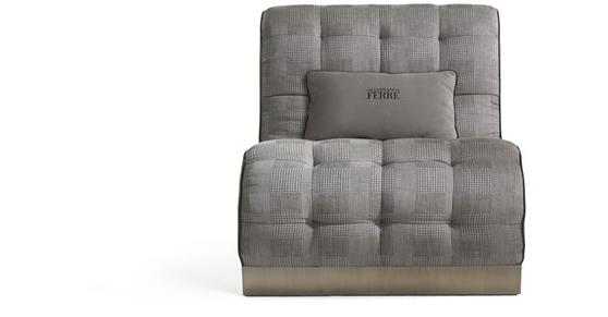 Gianfranco Ferré Home Кресло из мягкой ткани Bonnie sun-id-1372310 - Вид №3