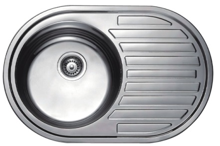 HBS5077-06 Кухонная мойка , матовая сталь Haiba 