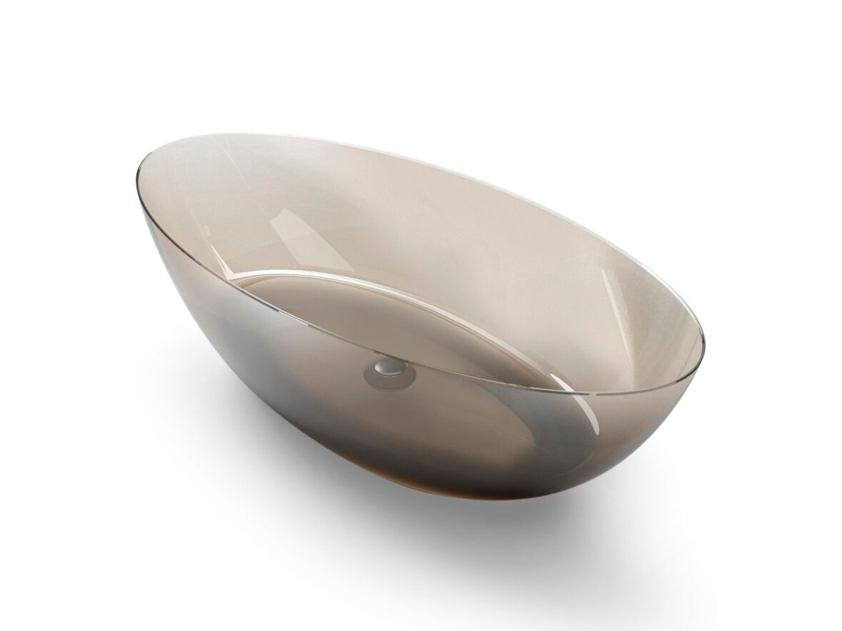 Ванна из овальной смолы Gruppo Treesse мебель для ванной комнаты-отдельно стоящие ванны ARCH-00131014 - Вид №2