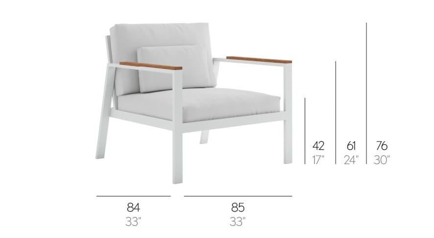 Тканевое кресло с подлокотниками GANDIABLASCO Вне времени ARCH-00138107 - Вид №18