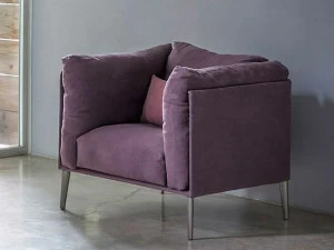 Novamobili Мягкое кресло с подлокотниками Kubì