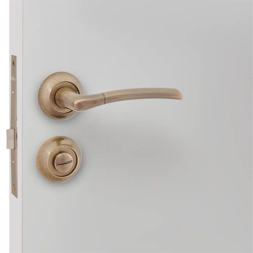 Дверные ручки PUNTO Ardea с механизмом запирания в элегантном бронзовом исполнении 85202164 STLM-0059787 - Вид №5