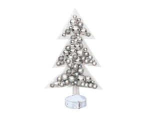 Прозрачная рождественская елка из ПВХ