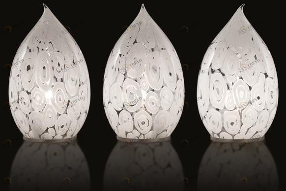 MULTIFORME Настольная лампа из муранского стекла Delice Lm6606-1wn1