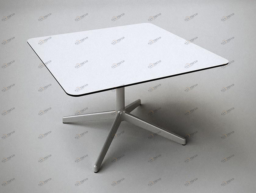 ENEA Низкий стол с алюминиевым основанием и столешницей из hpl Lottus tables sun-id-1356728