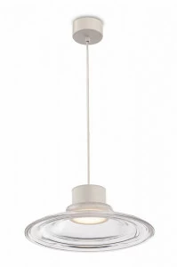 Светильник подвесной светодиодный со стеклянным плафоном белый Remous P066PL-L9W4K TECHNICAL PENDANT 00-3957069 Прозрачный