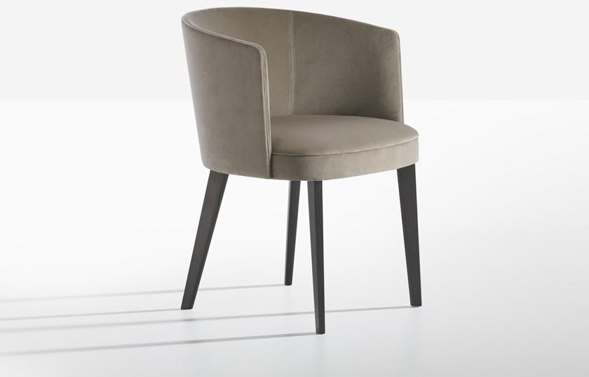 Potocco Стул из ткани с подлокотниками Lèna 903/p Lena - Вид №1