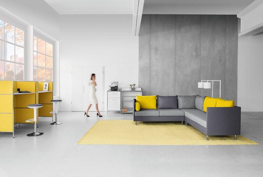 Dauphin 3-х местный тканевый диван Atelier Al 5531 - Вид №1