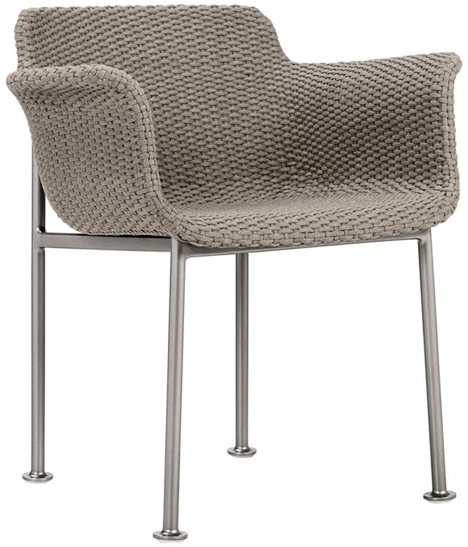 JANUS et Cie Стул из морской веревки с подлокотниками Gina sun-id-1411872 - Вид №6