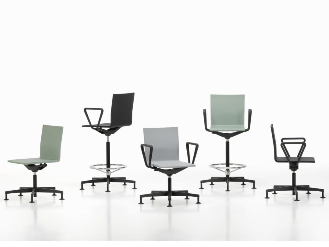5-спицевый офисный стул из пенополиуретана с подлокотниками VITRA .04 ARCH-00123336 - Вид №4