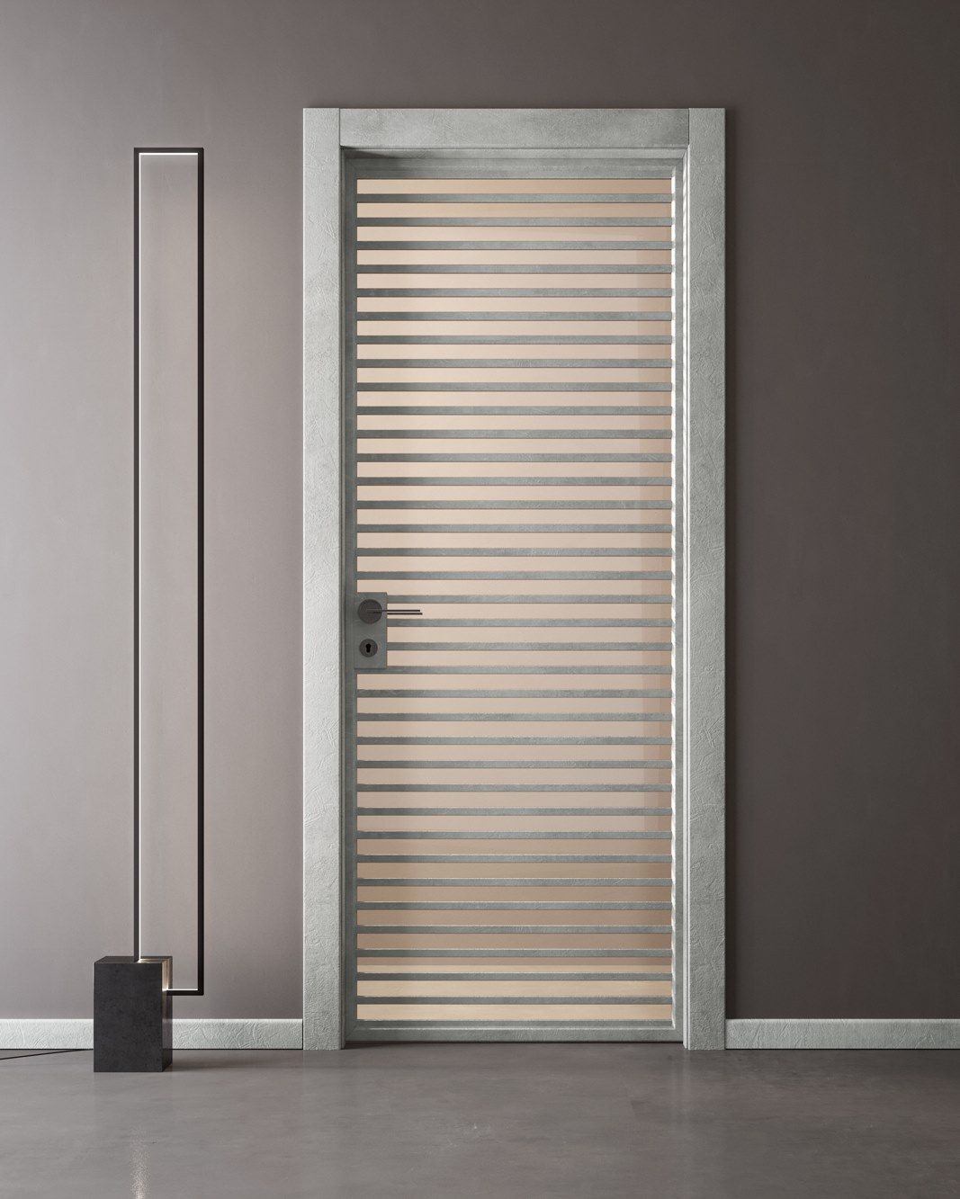 Ламинированная дверь с эффектом затирки GIDEA No-Limits ARCH-00091245 - Вид №8