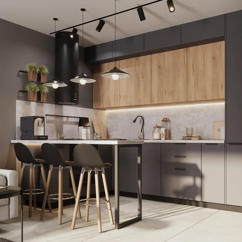Фасад кухонного шкафа Верея 39.7x25,3 см KONSENSA ЛДСП цвет дуб гудзон золотой STLM-2063978 - Вид №10