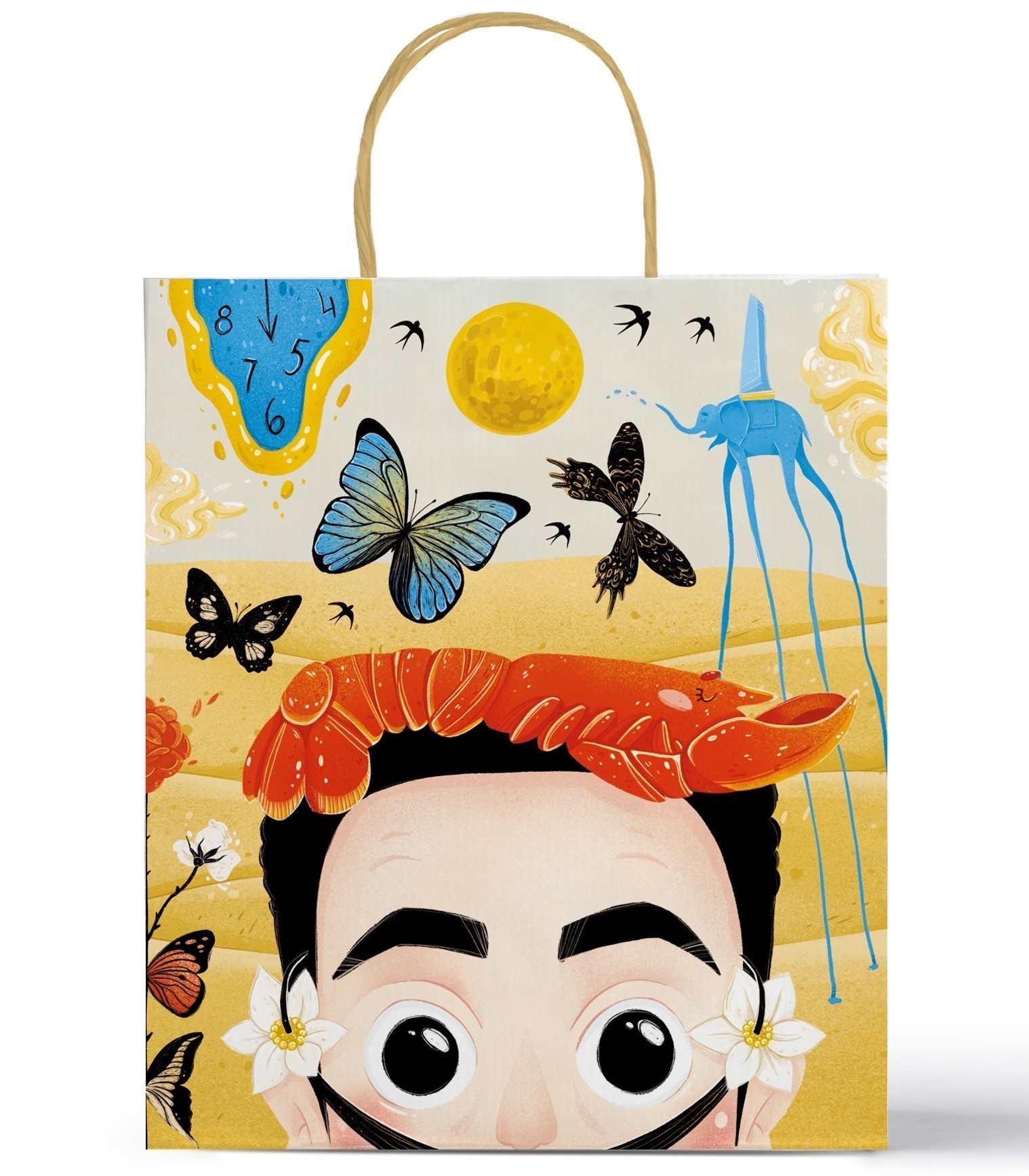 523565 Пакет "Дали", 26 х 22 х 10 см Santreyd 