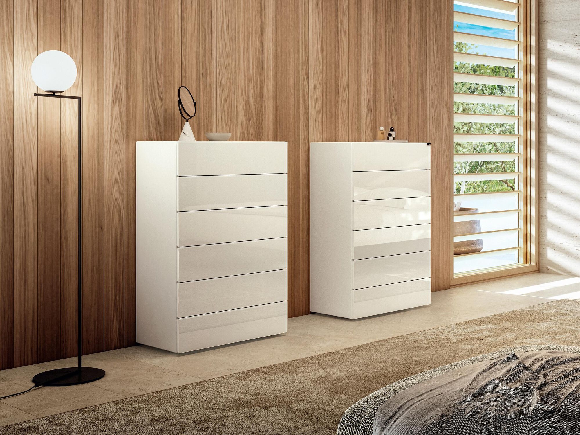 Стеклянный комод Lago 36e8 ARCH-00122571 - Вид №1