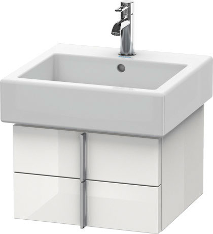 VE620304343 Vero Тумбочка подвесная Базальт матовый, декор Duravit - Вид №1