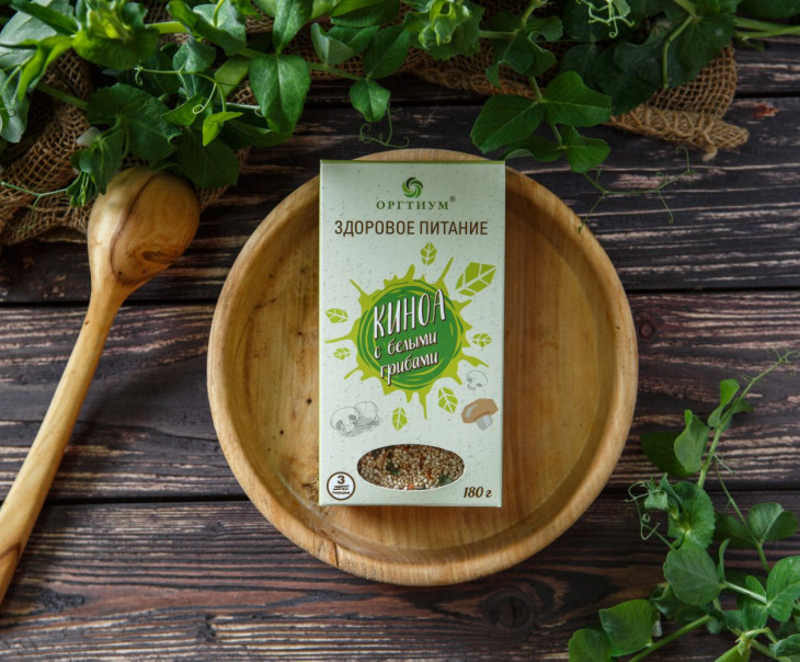 5338 Киноа с белыми грибами Вкусляндия  - Вид №1