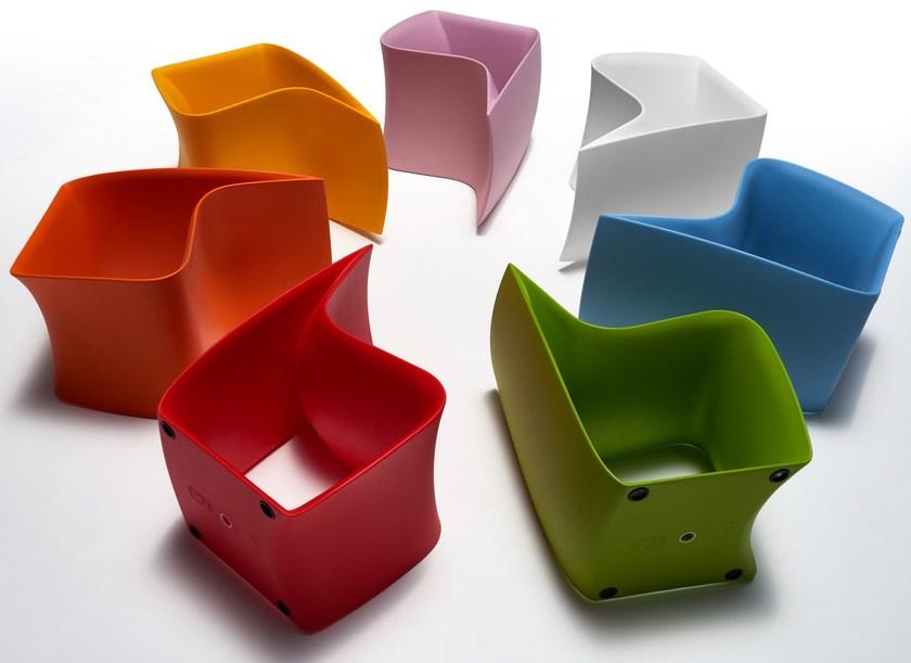 MDF Italia Детский стул из полиэтилена Sign sun-id-1485494 - Вид №4