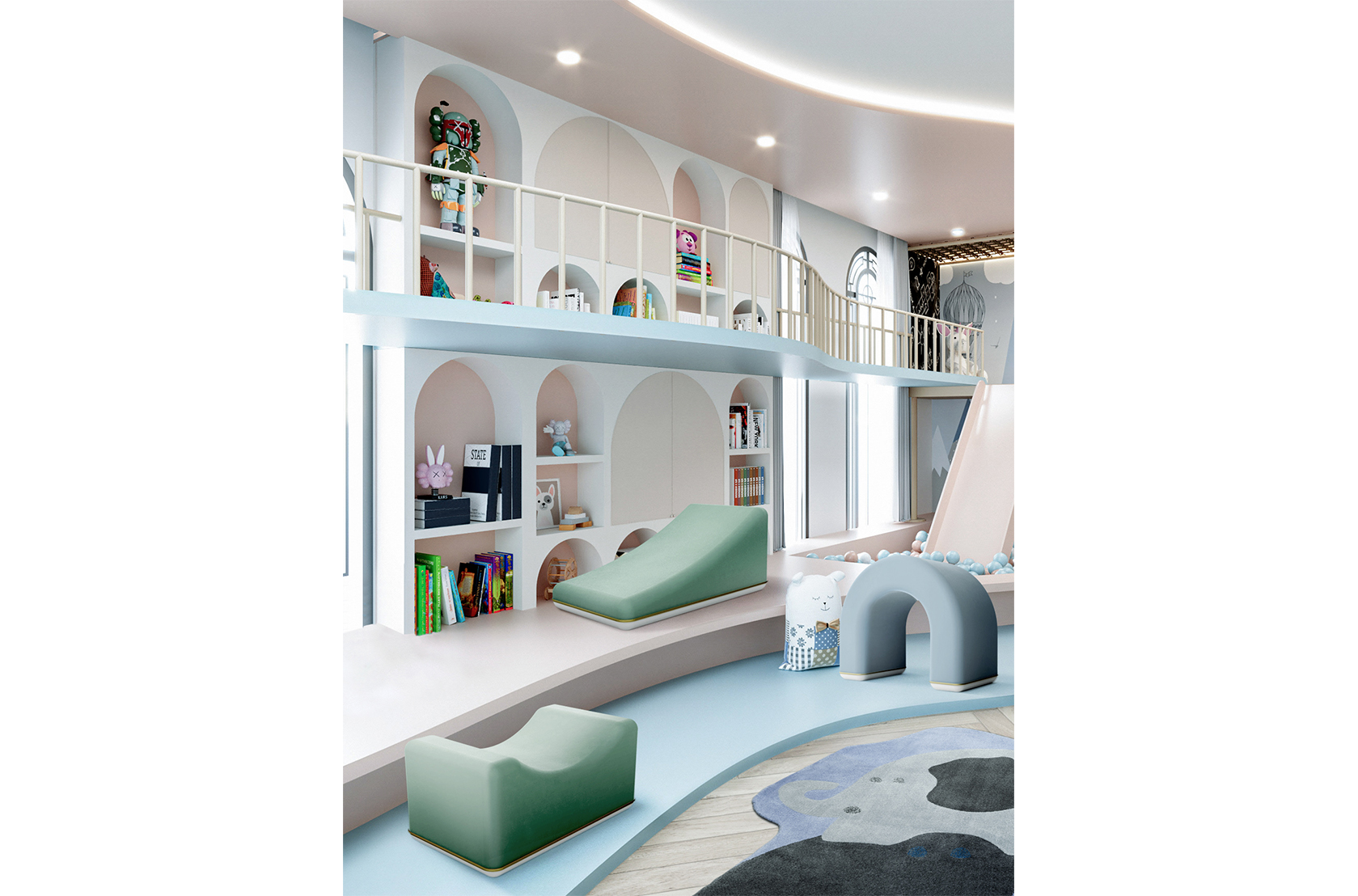 CIST168 Детские ковры Г-Н Айс Circu  - Вид №5