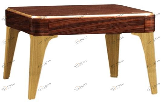 Barnini Oseo Квадратный деревянный журнальный столик Richmond upon thames Rc63