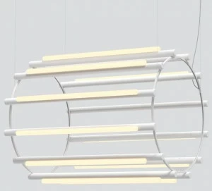 ANDlight Подвесной светильник из алюминия и акрила Pipeline Pip-cha-6