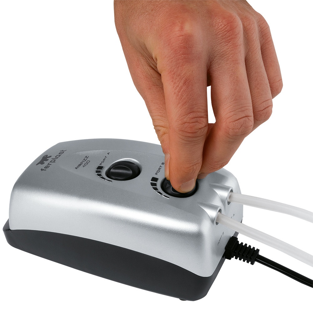 Т0039588 Компрессор для аквариумов Airfizz 400 до 300л FERPLAST  - Вид №5