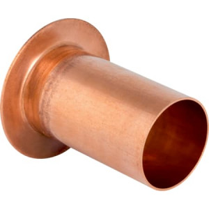 63707 Буртик с гладким концом Geberit Mapress из меди, для свободного фланца PN 10/16 Geberit