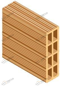 T2D Кирпичный блок с высокой биосовместимостью Ecopor® 311 8