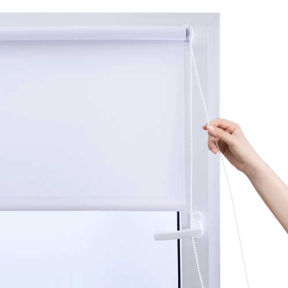 Штора рулонная KREAFORTA Ока 100x160 см белая STLM-2061064 - Вид №10