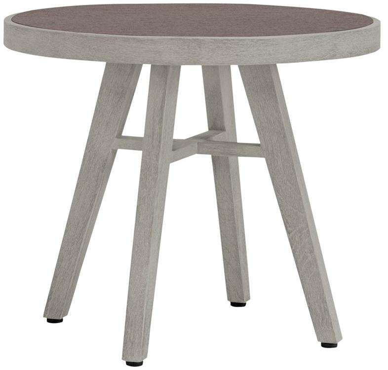 JANUS et Cie Круглый садовый столик из тика Rock garden sun-id-1368364 - Вид №2