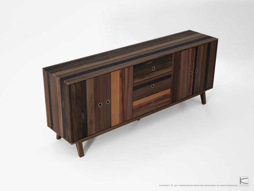 KARPENTER Буфет из восстановленной древесины с распашными дверцами и ящиками Brooklyn Bf28-mh - Вид №2